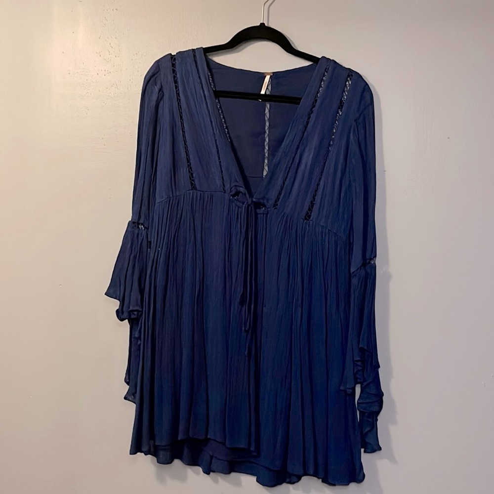 Navy blue free people dress💙